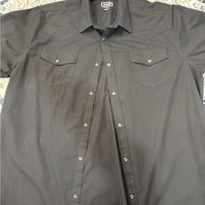 Gibson Men's Black Casual Button Down Shirt